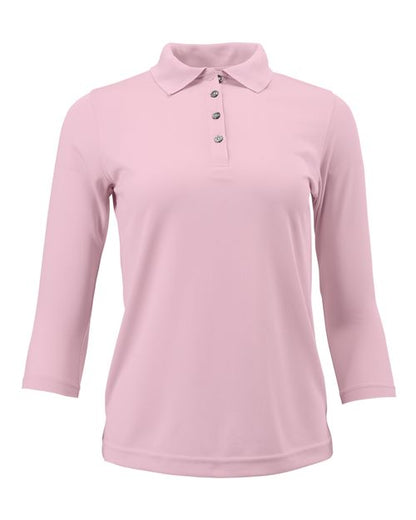 Paragon 120 Women's Lady Palm Three-Quarter Sleeve Polo