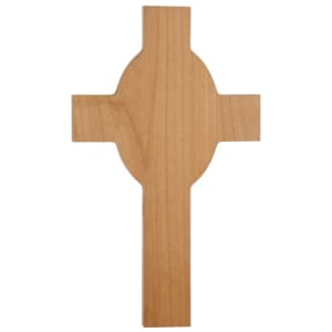 Genuine Red Alder Cross