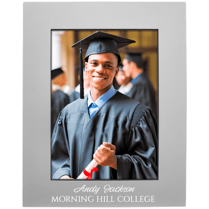 Gray 5" x 7" Aluminum Photo Frame