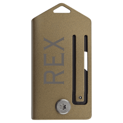 Bison River 2" Flat Dark Earth Every Day Carry Knife