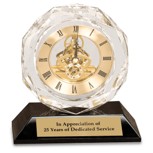 Premier Crystal Clock