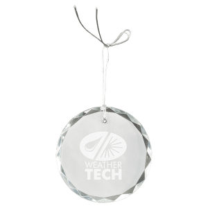 Premier Crystal Round Facet Ornament