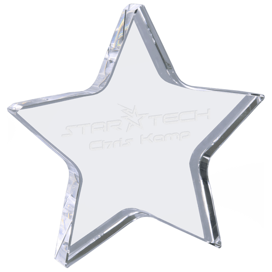5" x 5" Crystal Star