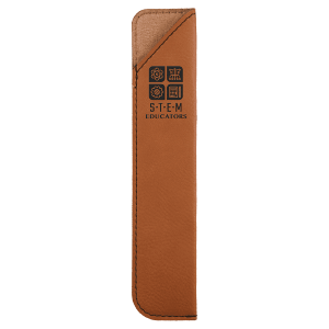 Rawhide Leatherette Single Pen Sleeve