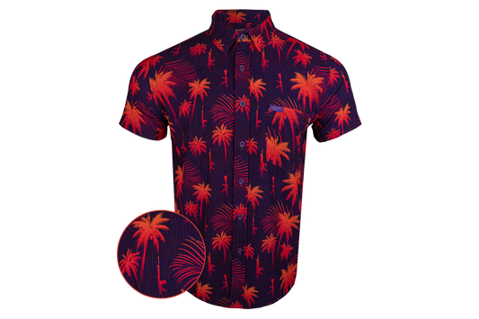 Coastal Palm (Orange/Purple/Red)