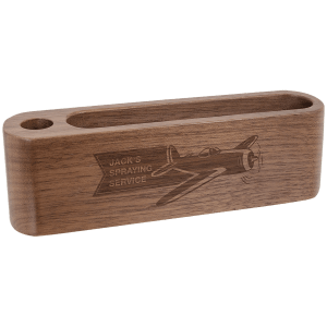 Walnut Business Card/Pen Holder