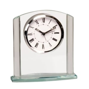 Arch Glass Clock