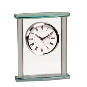Square Glass Clock