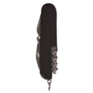 Black 8-Function Pocket Knife