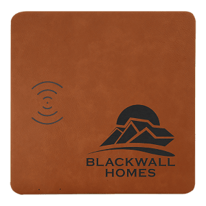 Rawhide Leatherette Charging Mat with USB Charging Cord