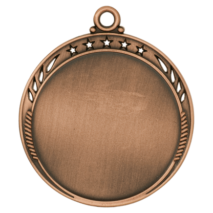 Antique Bronze 2 3/8" Galaxy 2" Insert Holder Medal