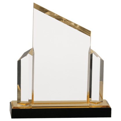 Gold 7" x 8" Beveled Post Impress Acrylic