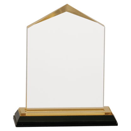 Gold 3 1/2" x 5 1/2" Jewel Impress Acrylic