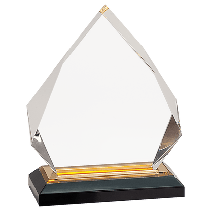Gold 5 1/4" x 6 3/4" Diamond Impress Acrylic