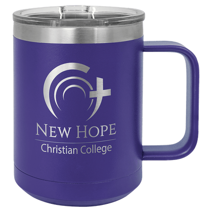 Polar Camel 15 oz Coffee Mug with Slider Lid