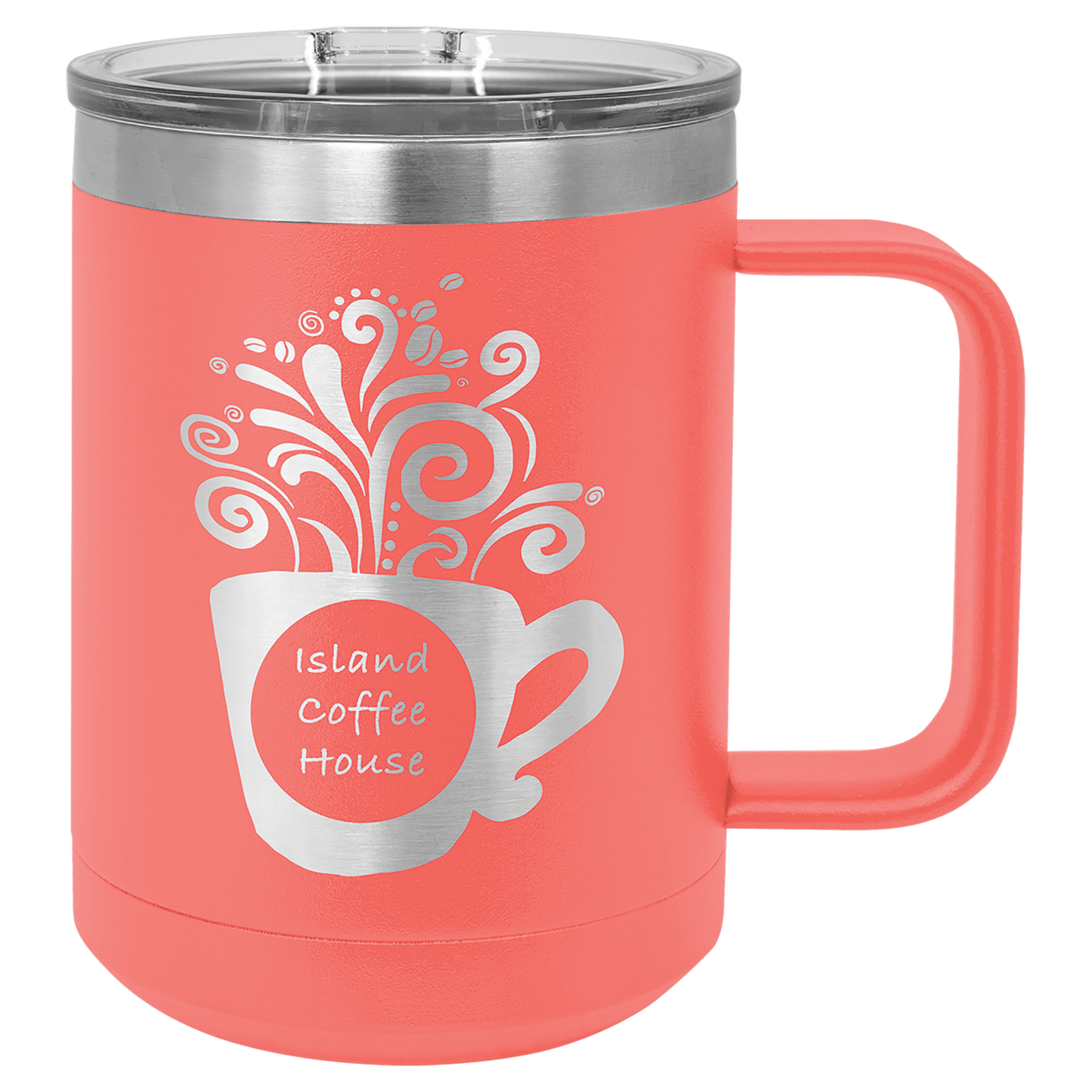 Polar Camel 15 oz Coffee Mug with Slider Lid