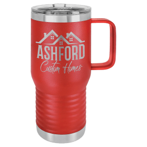 Red Polar Camel 20 oz. Travel Mug with Slider Lid