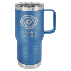 Royal Blue Polar Camel 20 oz. Travel Mug with Slider Lid