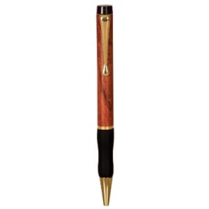 Rosewood Wooden Ballpoint Pen With Gripper