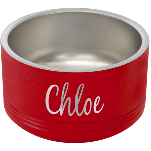Red 18 oz. Pet Bowl