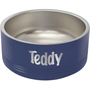 Navy Blue 32 oz. Pet Bowl