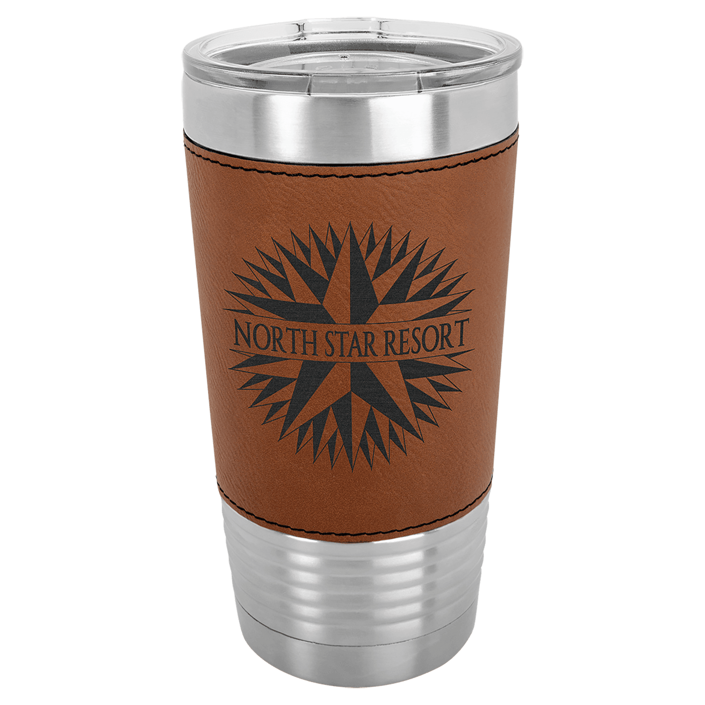 Polar Camel 20 oz. Leatherette Grip Tumbler