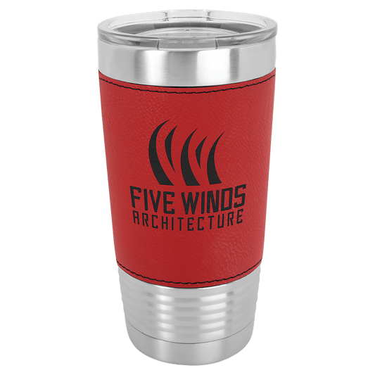 Polar Camel 20 oz. Leatherette Grip Tumbler