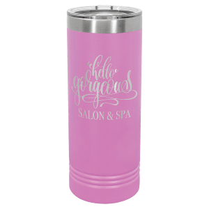 Light Purple 22 oz. Polar Camel Skinny Tumbler with Slider Lid