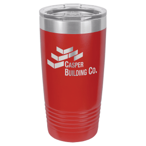 Red 20 oz. Polar Camel Ringneck Tumbler with Lid