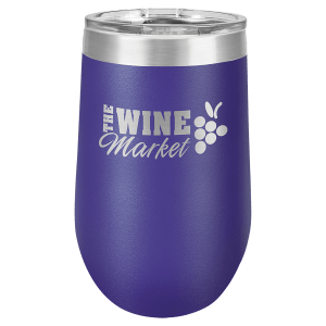 Purple 16 oz. Polar Camel Stemless Tumbler
