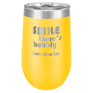 Yellow 16 oz. Polar Camel Stemless Tumbler