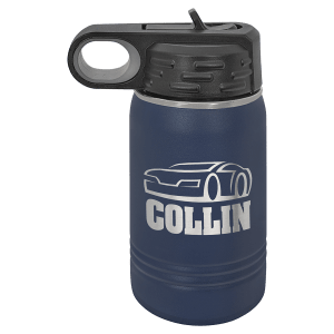 Navy Blue 12 oz. Polar Camel Water Bottle