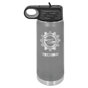Dark Gray 20 oz. Polar Camel Water Bottle