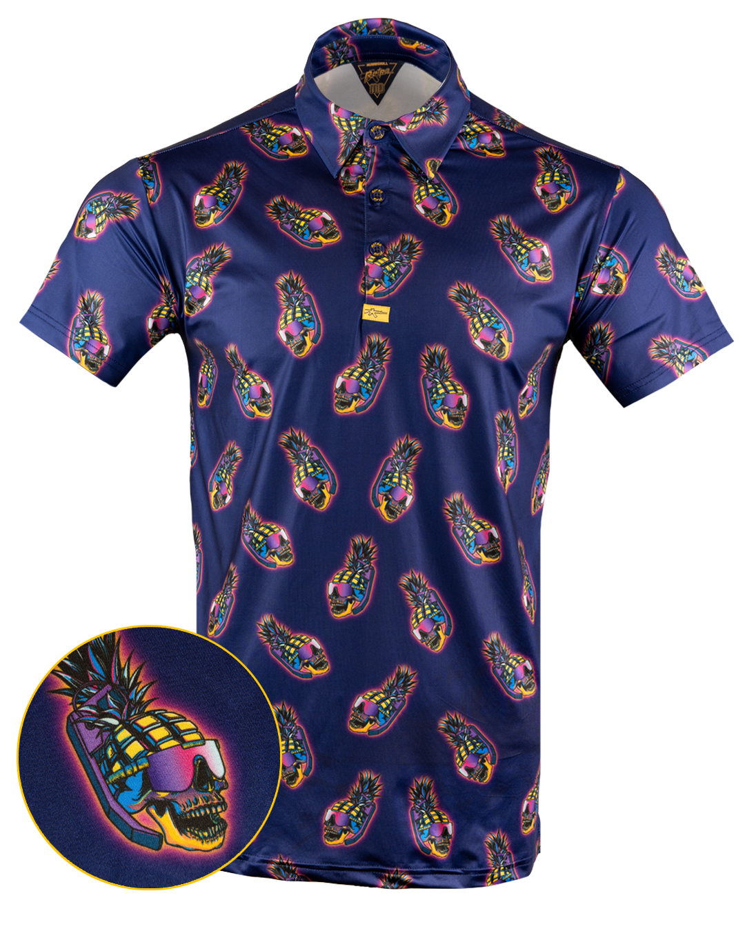 Numbskull Blue Polo