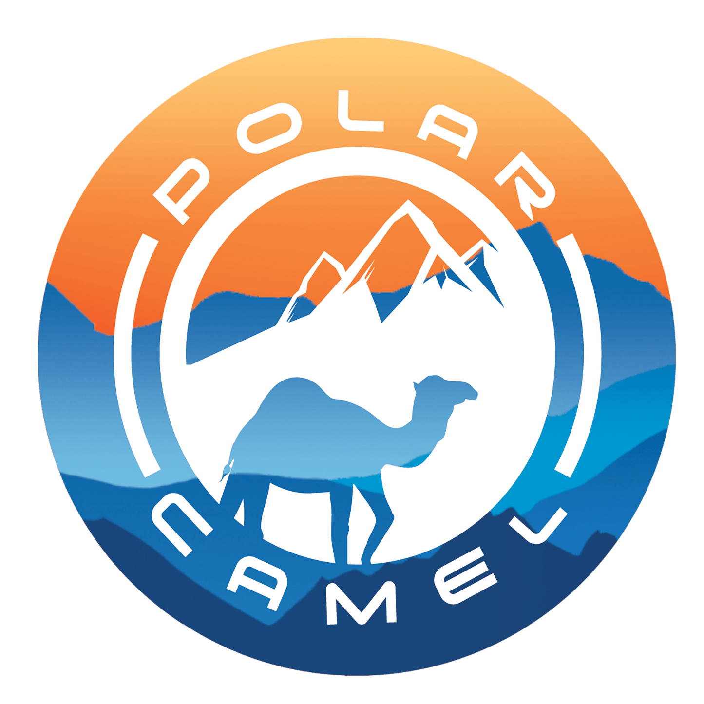 Polar Camel Sticker
