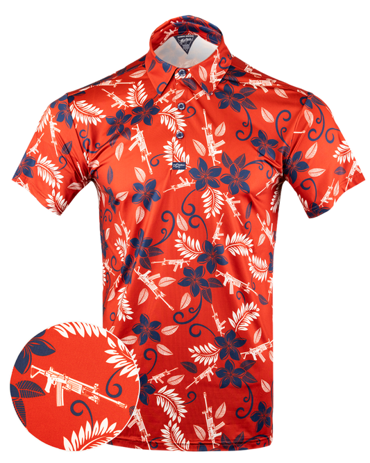 Hula Red Polo