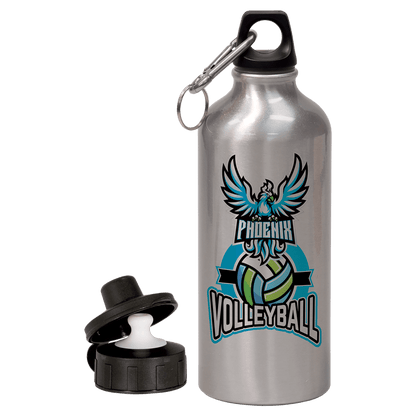 Silver 20 oz. Sublimatable Aluminum Water Bottle