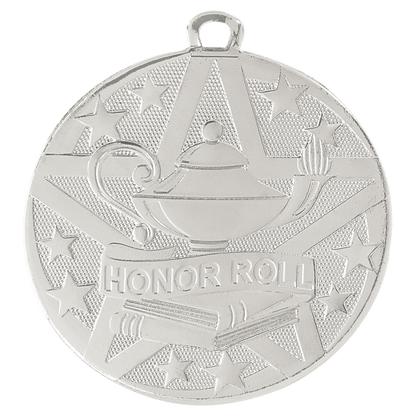 Silver 2" Superstar Honor Roll Medal