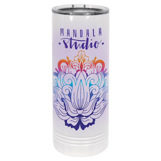 22 oz. Polar Camel Skinny Tumbler with Slider Lid