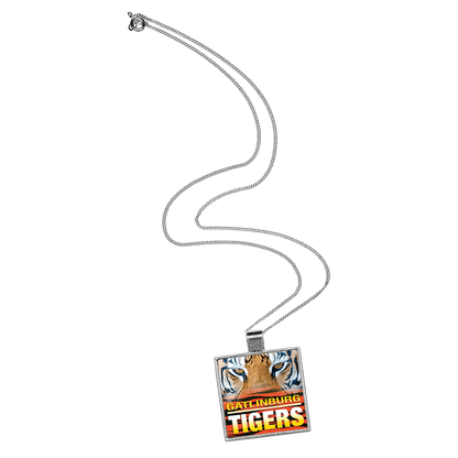 Silver 2 Pendant Necklace