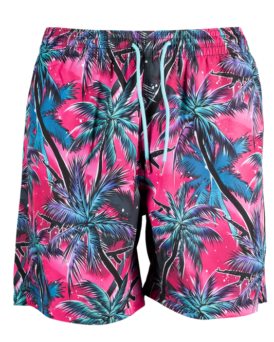 AK'S and Vacays V2 (Pink/Blue/Black) Shorts