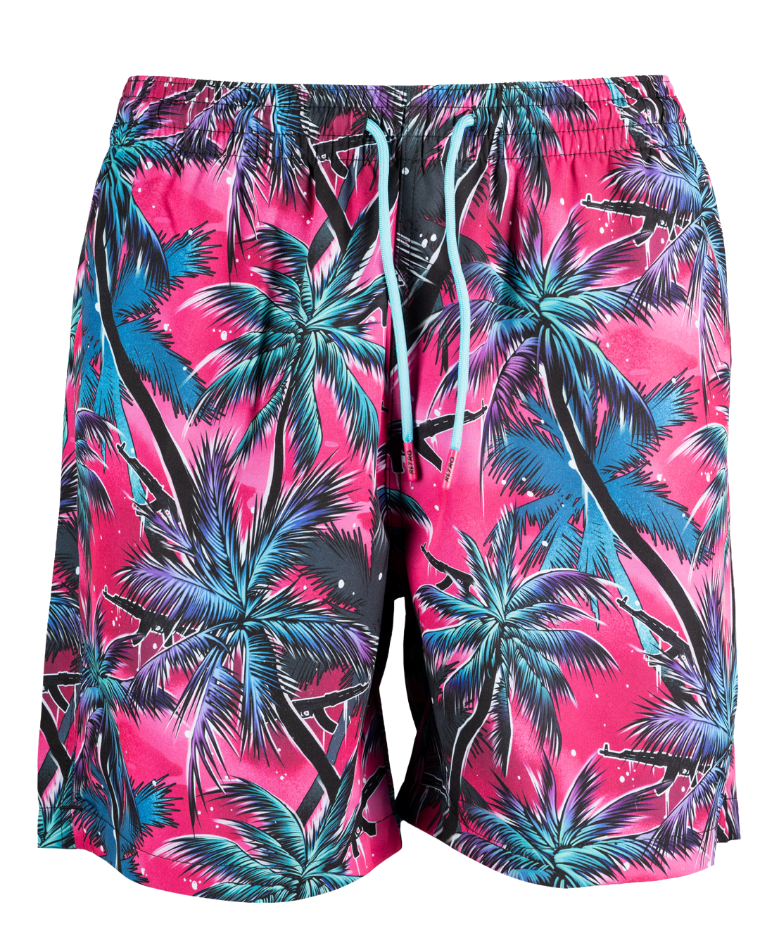 AK'S and Vacays V2 (Pink/Blue/Black) Shorts