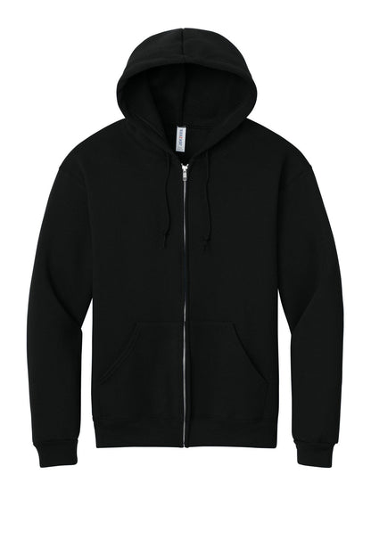 Jerzees Z12M Rugged Unisex Full-Zip Hooded Sweatshirt