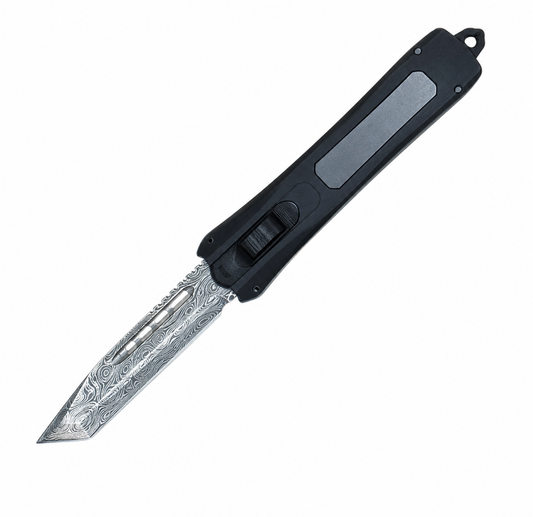 Viper-Tec Black Zedd D/A OTF (Damascus Steel)