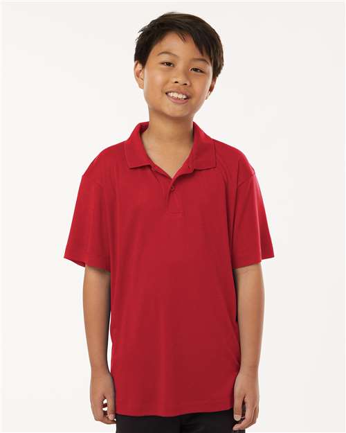 AllPro 41800Y Pro-Lock Youth Performance Polo