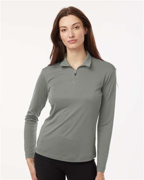 AllPro 41870L Pro-Lock Women's Performance Quarter-Zip Pullover