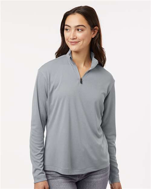 AllPro 41870L Pro-Lock Women's Performance Quarter-Zip Pullover