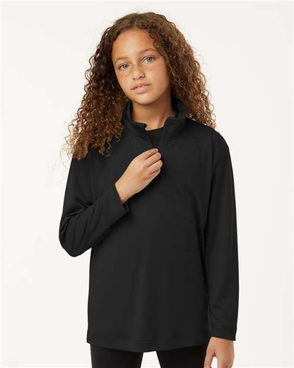 AllPro 41870Y Pro-Lock Youth Performance Quarter-Zip Pullover - Custom Decorated