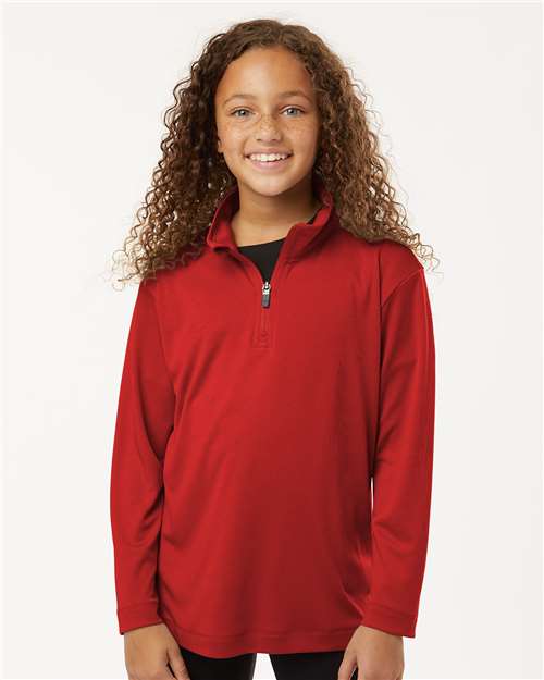AllPro 41870Y Pro-Lock Youth Performance Quarter-Zip Pullover