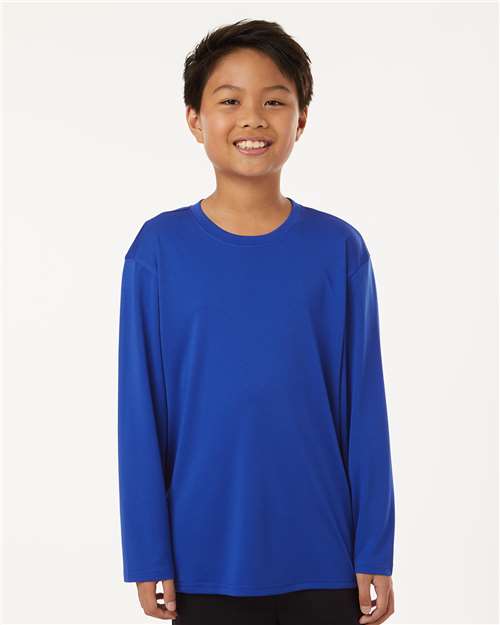 AllPro 48400Y Pro-Lock Youth Performance Long Sleeve T-Shirt